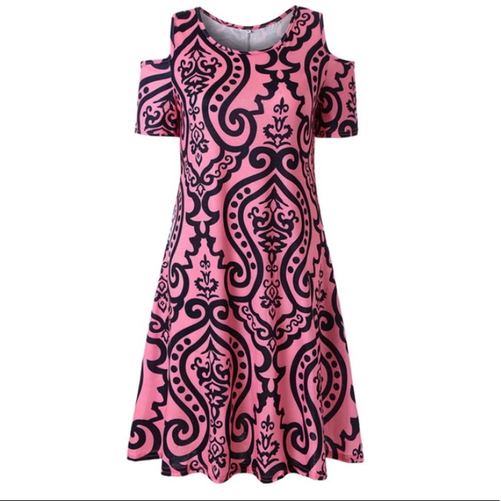 Cold Shoulder Dress - Picture 2 of 3
